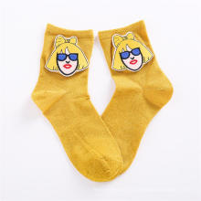 2019 осенние новые модные хлопковые носки с Симпсоном, женские носки до щиколотки с героями мультфильмов, женские носки, оптовая продажа